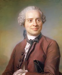 Portrett av den franske filosofen, forfatteren og matematikeren Jean Le Rond d